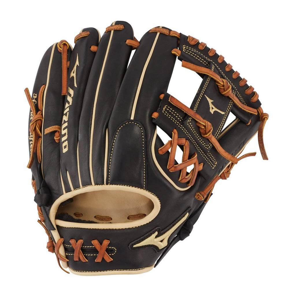 Guantes De Beisbol Mizuno Pro Select Infield 11.75" - Deep Pocket Hombre Negras Comprar RFAB-36908